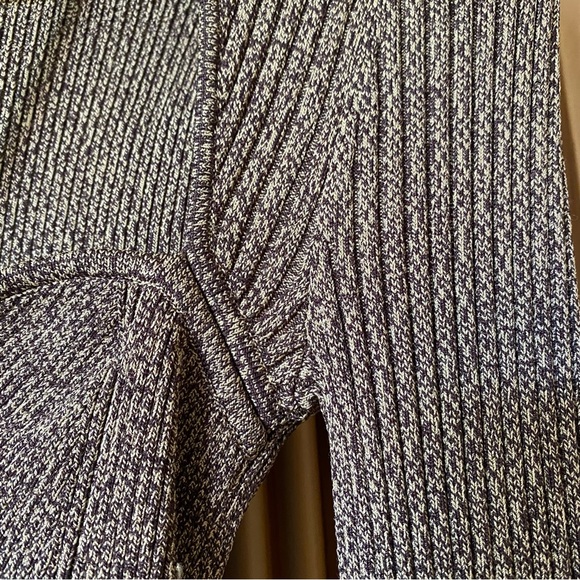 Jonathan Simkhai Alexia Knit Long Sleeve Top sweater dune chocolate tan - Picture 7 of 11